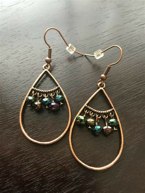 Wire Beads Earrings Designs