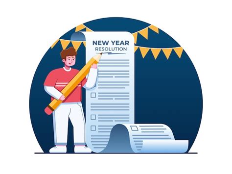 New Years Resolution Clip Art