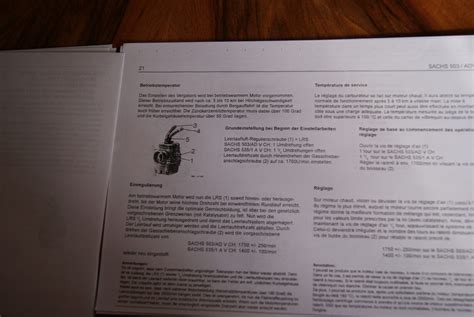 Sachs Adv Ch Reparaturanleitung Oldtimermofa Ch