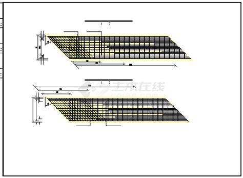 宁江大桥全套结构设计施工cad图纸仿古建筑土木在线