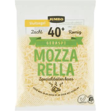 Jumbo Geraspte Mozzarella 40 150 G Bestellen Jumbo