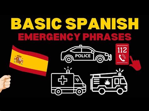 Basic Spanish Emergency Phrases How To Say Help And More In Spanish