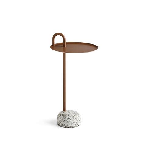 Hay Bowler Sidebord Granit Pale Brown Andlight