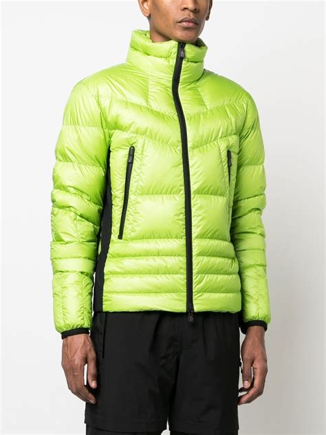 Moncler Grenoble Canmore Puffer Jacket Green Farfetch Uk