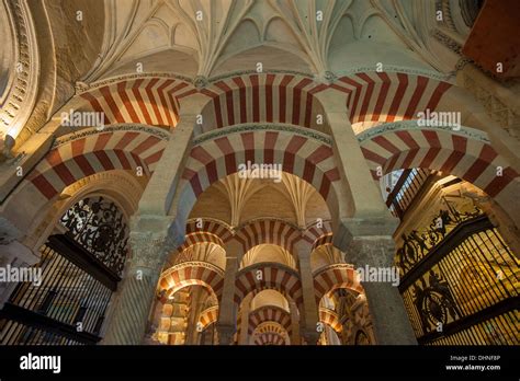 Interior of Mezquita-Catedral, Cordoba, Spain Stock Photo - Alamy