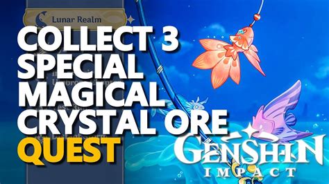 Collect 3 Special Magical Crystal Ore Genshin Impact Youtube