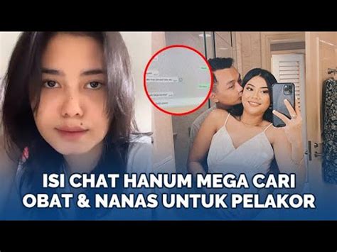 Diselingkuhi Saat Hamil Hanum Mega Bongkar Isi Chat Suami Cari Obat