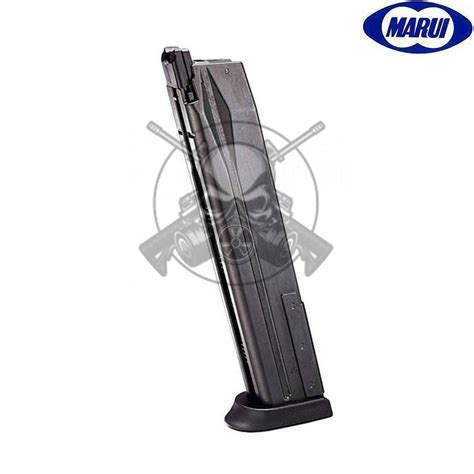 CARGADOR PISTOLA MARUI HK45 LONG GAS NEGRO Ropa táctica Airsoft