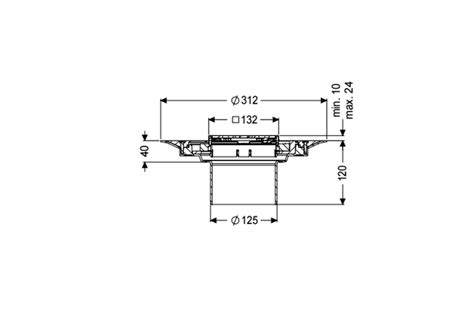 Aufsatzstück Variofix Designrost Kessel V2A Lock Lift L15 48904