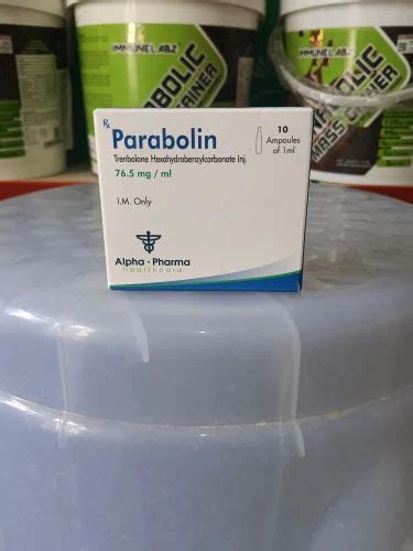 Parabolin 76 5 Mg Ml X 3 Amps 1 5ml By Alpha Pharma Purity 100