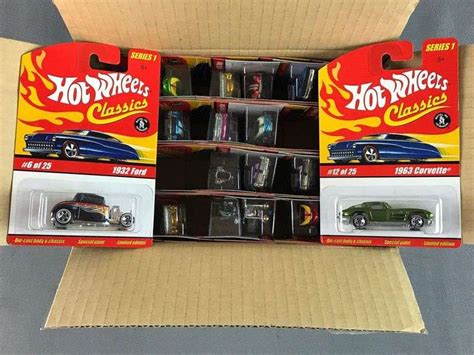 Shipping Box Of Hot Wheels Series Classics Matthew Bullock Auctioneers