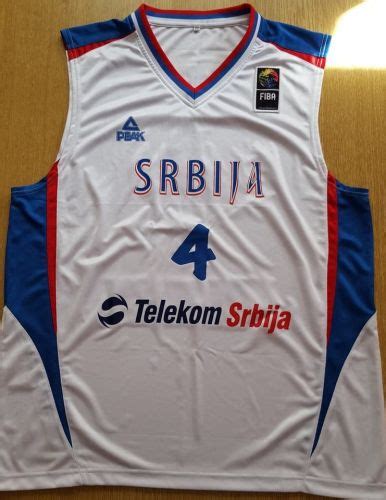 Serbia Jersey History - Basketball Jersey Archive