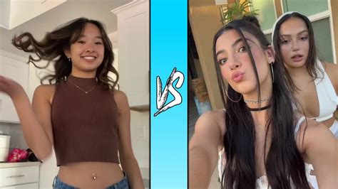 Nicole Laeno Vs Charli Damelio Tiktok Dance Compilation May