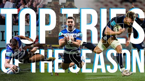 Bath Rugby Tries Of The Season YouTube