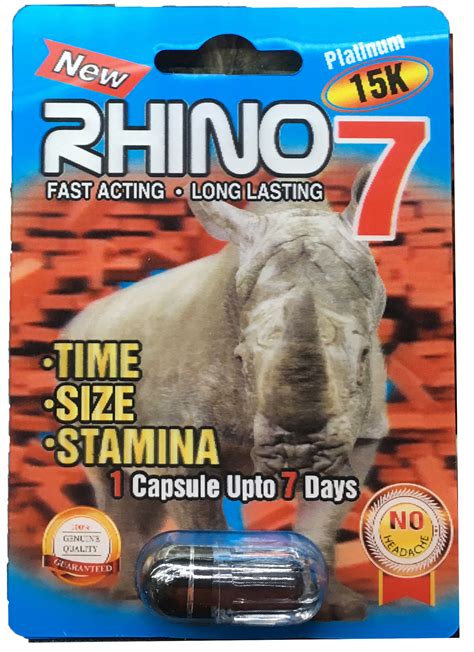 Rhino Platinum K D Pills Platinum Male Enhancement Pill Us