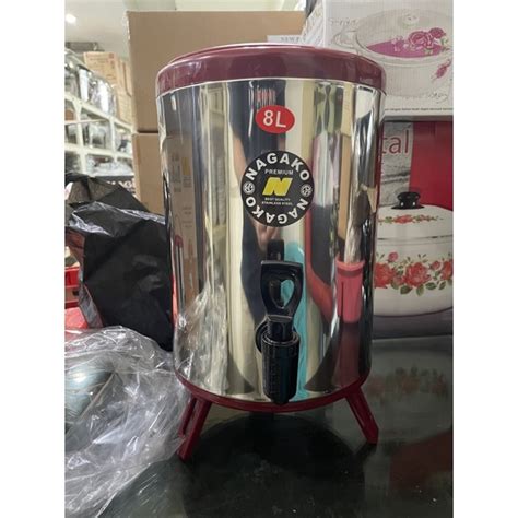 Jual Milk Tea Bucket Nagako Ltr Free Bubble Wrap Shopee