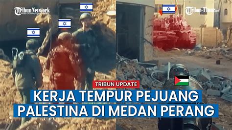 Begini Kompilasi Serangan Pejuang Palestina Ke Arah Pasukan Pertahanan