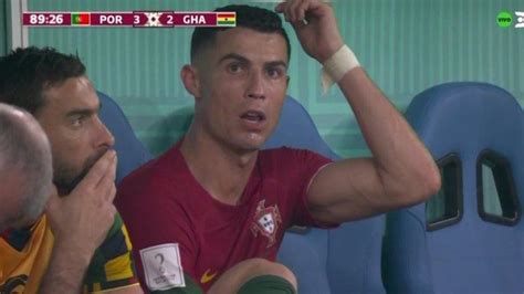 Reaksi Ronaldo Saat Pemain Ghana Lakukan Selebrasi Siu Saat Cetak Gol