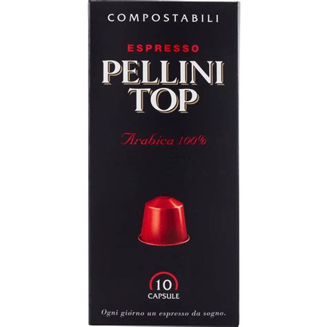 Capsule caffè espresso 100 arabica x10 PELLINI NESPRESSO 50 G Coop