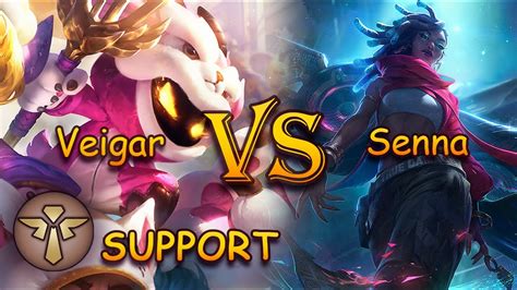 Veigar Vs Senna Support Full Game League Of Legends Patch