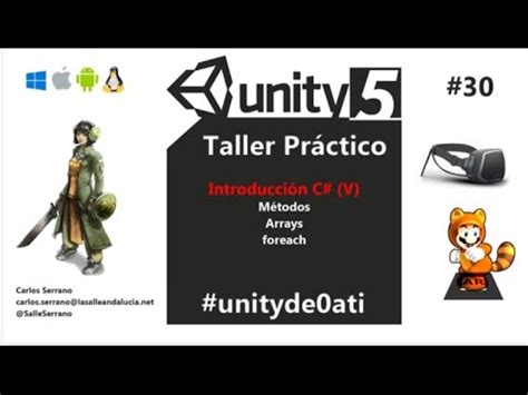 Curso Espa Ol Unity D C M Todos Arrays Parte Youtube