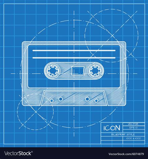 Cassette Icon Royalty Free Vector Image Vectorstock