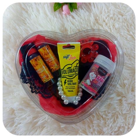 Kit Sensual Casal Coração Sex Shop Shopee Brasil