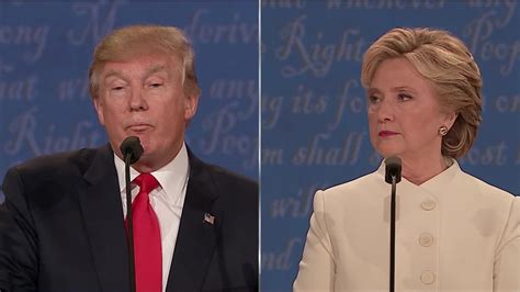 Clinton And Trump Drop One Liners At The Final Debate Cnn Video