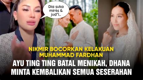 NIKITA MIRZANI BOCORKAN BATALNYA PERNIKAHAN AYU TING TING DHANA MINTA