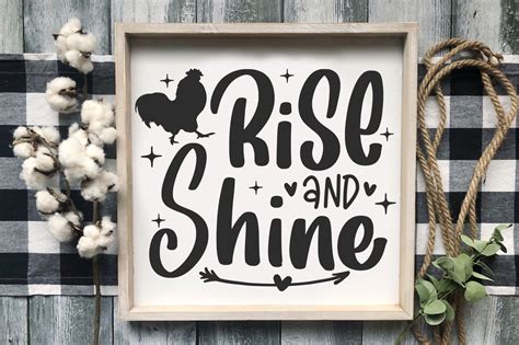 Rise And Shine Svg Cut File Crella