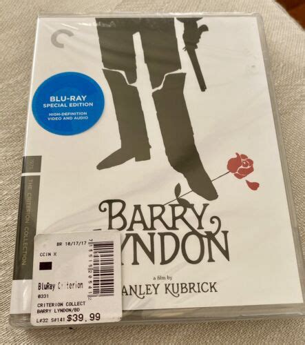 Barry Lyndon Criterion Collection Blu Ray Special Edition Sealed