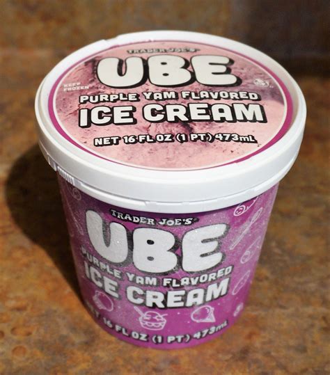 Exploring Trader Joe S Trader Joe S Ube Purple Yam Flavored Ice Cream