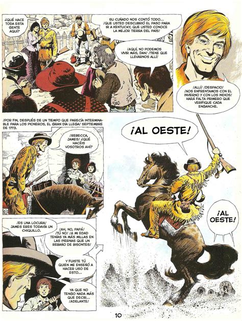 Los Comics De Machete Far West Daniel Boone