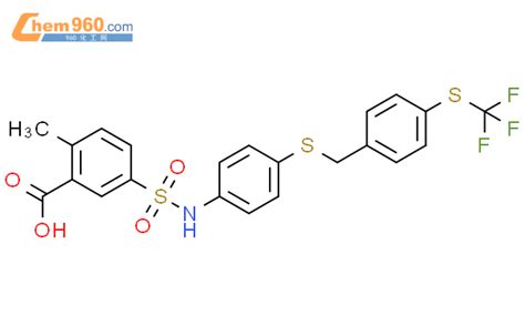 866357 23 5 Benzoic Acid 2 Methyl 5 4 4 Trifluoromethyl Thio