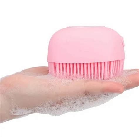 Multi Colors Silicone Bath Body Brush Shower Scrubber For Personal