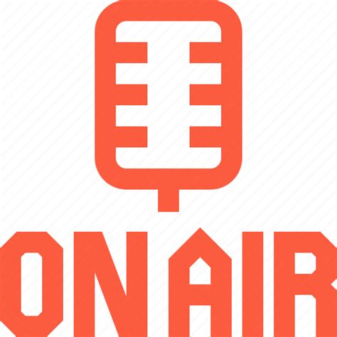 Air Fm Live Microphone On Radio Voice Icon