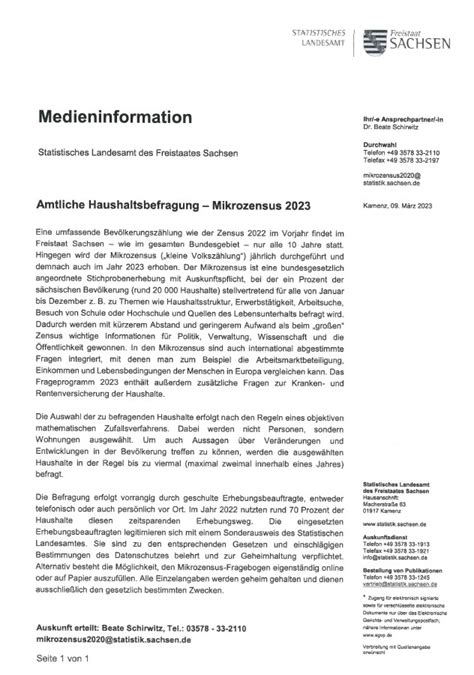 Amtliche Haushaltsbefragung Mikrozensus