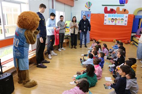 El Río Breogán en las aulas Sergi Quintela Luka Brajkovic y Máximus