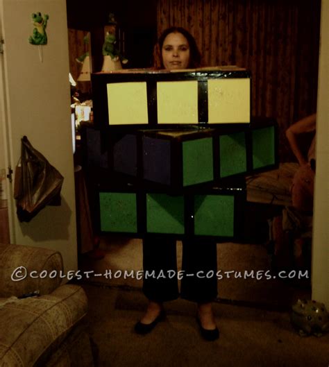 Homemade Rubiks Cube Costume My Favorite 80s Toy