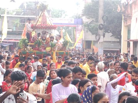 Lord Jagannaths Rath Yatra Is Being Taken Out In Purnia पूर्णिया में