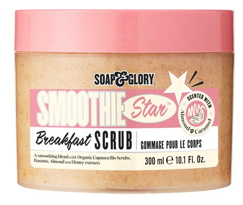 Soap & Glory Smoothie Star The Breakfast Scrub Oat, Sugar & Shea Body ...