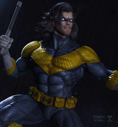 90 S Classic Nightwing Zbrushcentral