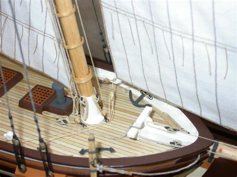 Making Ship Model Sails - Masting, rigging and sails - Model Ship World™