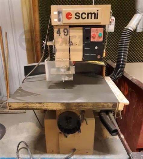 Used Scm R Overhead Pin Router For Sale