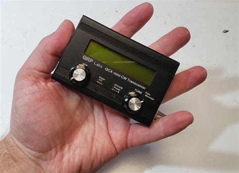 QRP Labs Projects QCX Mini CW Transceiver Kit Availability In December