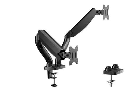 Dual Monitor Arm Height Adjustable Desk Mount Stand - Buy Humanscale ...