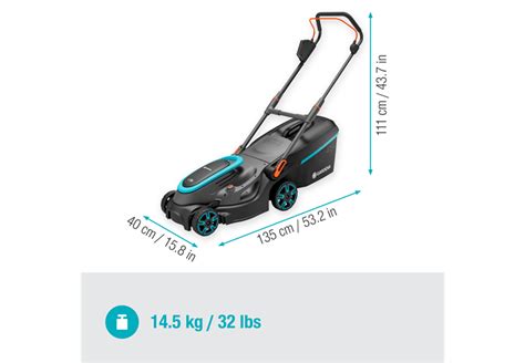 Akku Rasenmäher PowerMax 37 36V P4A solo GARDENA