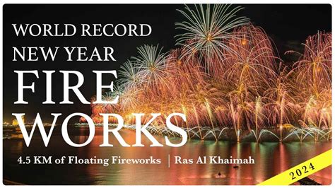 Ras Al Khaimah New Year Fireworks 2024 I Magical Drones Fireworks Pyro