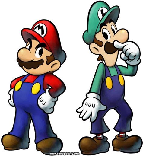 Arriba Dibujos Mario Bros Y Luigi Camera Edu Vn