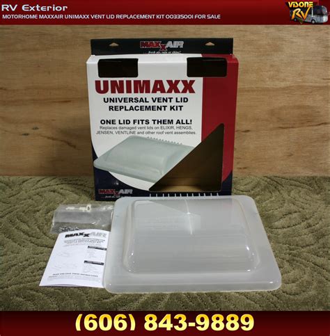 Rv Accessories Motorhome Maxxair Unimaxx Vent Lid Replacement Kit 00335001 For Sale Rv Exterior